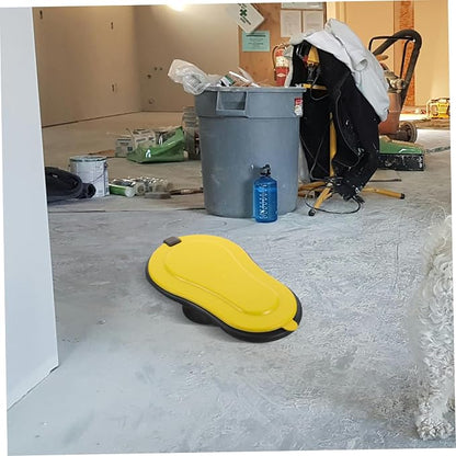 Sturdy Plastic Squat Toilet for Construction Camping Travel Portable Lid for Easy Storage