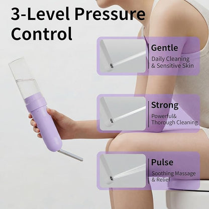 Portable Bidet for Travel,Personal Hygiene Sprayer Bottle for Women Men | Mobile Bidet Portable for Toilet,Electric Handheld High-Pressure Foldable USB-C Battery-Powered