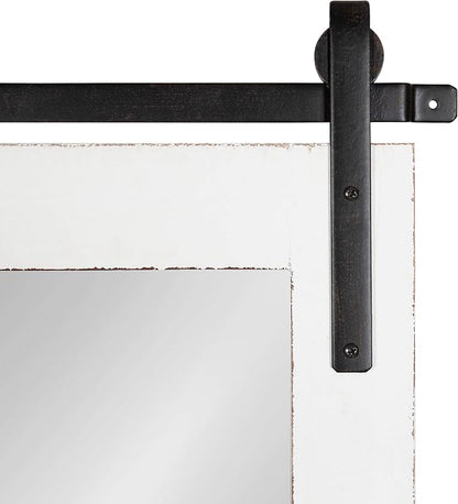 Kate and Laurel Cates Farmhouse Wall Mirror