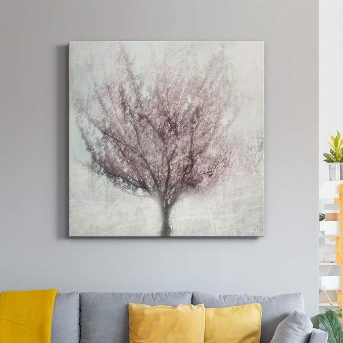 Renditions Gallery Blossoms of Spring Wall Art, Premium Gallery Wrapped Canvas Decor, Ready to Hang, 32 in H x 32 in W, Made in America Print