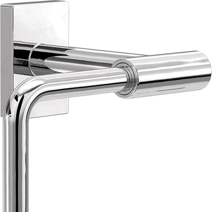 Franklin Brass Hartwell (1-Pack) Toilet Paper Holder, Euro Single Post Tissue Roll Wall Mount TP Storage, Polished Chrome Bathroom Decor, Accessories HRT50-PC