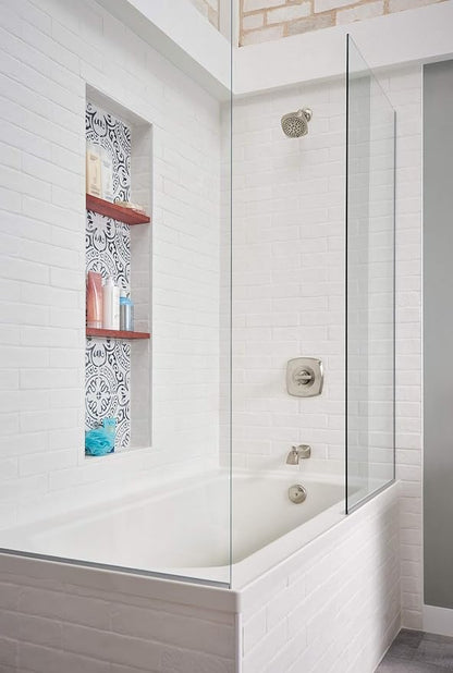 Peerless PTT14435-BN Parkwood Tub Shower Trim kit Tub & Shower, Brushed Nickel