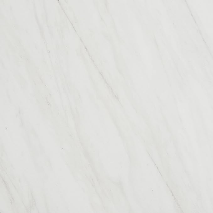 Daltile Perpetuo 12" X 12" Porcelain Marble Look Floor & Wall Tile in Polished Timeless White (13 pieces per carton) (12.22 sqft per carton)