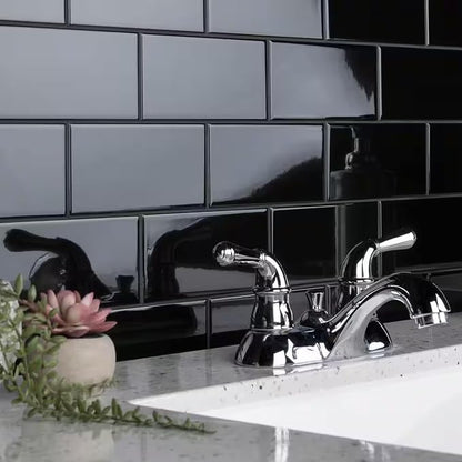 STICKGOO 10-Sheet Backsplash Peel and Stick Subway Tile, Self Adhesive Vinyl Wall Tiles, Stick on Backsplash for Kitchen and Bathroom(Thicker Design)