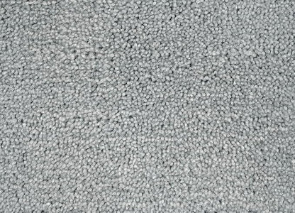 Garland Rug Traditional Nylon Washable Platinum Gray 4 Piece Set - Lid, Contour, 2 Bath Rugs - Soft, Absorbent, and Stylish for Your Bathroom