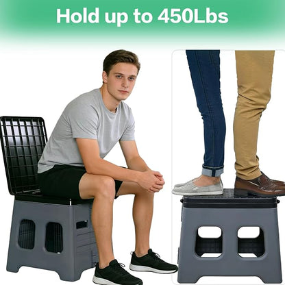 Camping Toilet for Adults - Portable Folding Toilet with Lid,Travel Portable Potty for Adults,Porta Potty Car portable potty