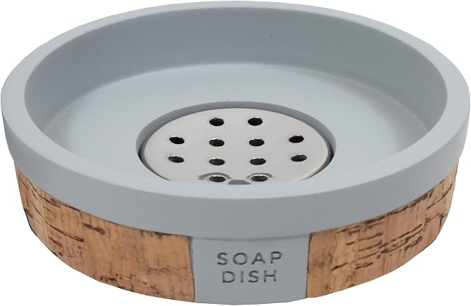 Sweet Home Collection Bathroom Accessories Sets Unique Collections Modern Classic Contemporary Decorative Beautiful Designs Bath Shower Tub Décor, Soap Dish, Moderno (Pack of 1)