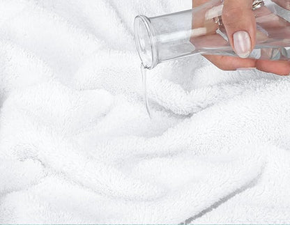 American Soft Linen Luxury Washcloths for Bathroom, 600 GSM 100% Cotton 4 Piece Turkish Wash Cloth Set, 13x13 in Soft Rags for Body and Face, White Washcloths