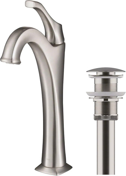 Kraus KVF-1200SFS Arlo Bathroom Faucet, Spot Free Stainless Steel