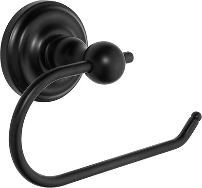 Royal Series Black Euro Toilet/Tissue Paper Holder: MBA5526