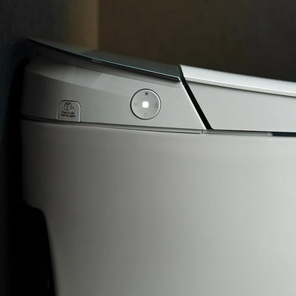 WOODBRIDGE Smart Toilet, Auto Open & Close, Auto Flush, Foot Sensor, Cleaning Foam Dispenser, Heated Seat and Chair Height Design, EBT230