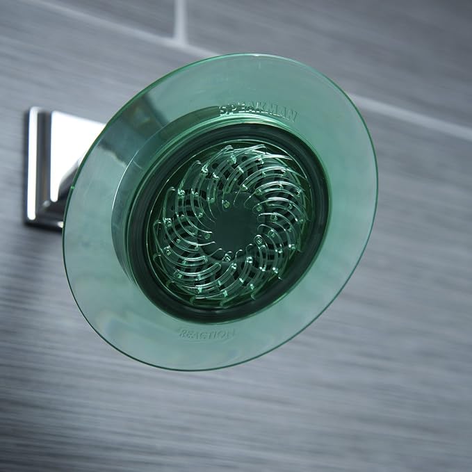 Speakman S-4001-E175 The Reaction 1.75 gpm Low Flow Shower Head, Jade Green