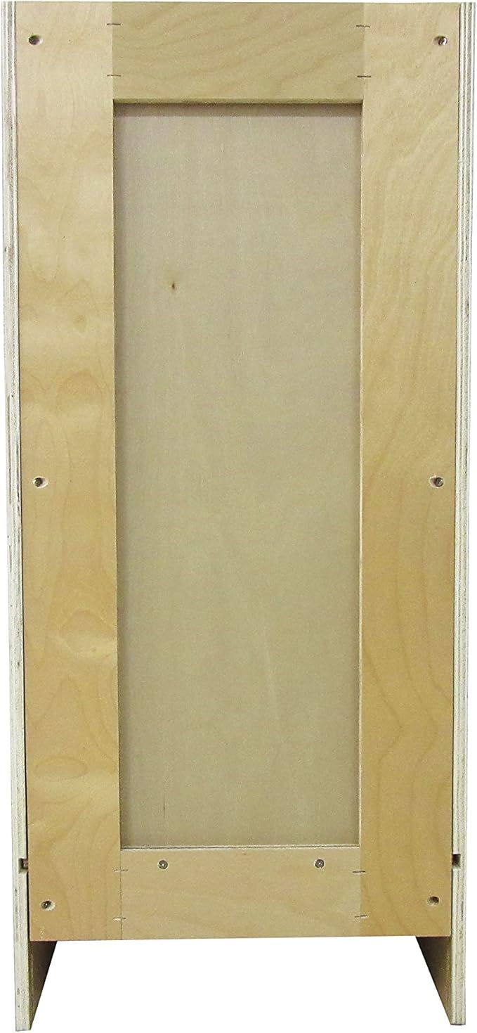 Vanity Art 15 Inch Bathroom Vanity Small Base Cabinet with 3 Soft Closing Shaker Drawers, Strudy Floor Mount Cabinets for Storage Shaving, Washroom Accessories, VA4015-3B