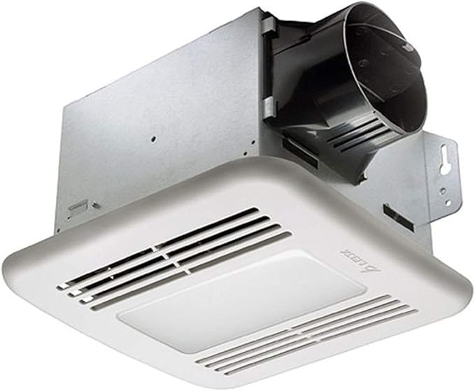 breez Delta BreezGreenBuilder GBR80LED 80 CFM Exhaust Bath Fan with LED Light