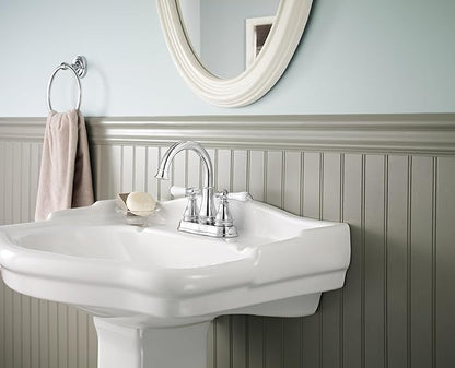 Pfister Sonterra Bathroom Sink Faucet, 4-Inch Centerset, 2-Handle, 3-Hole, Polished Chrome Finish, LFWL245PC