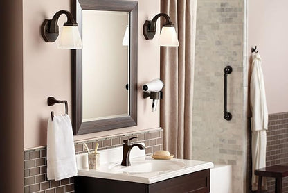 Moen YB5186ORB Voss Collection Bathroom Hand Towel Ring, Oil-Rubbed Bronze (Pack of 2)