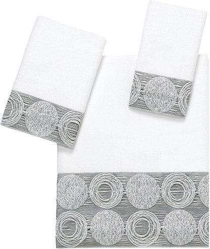 Avanti Linens Galaxy Bath Towel, White