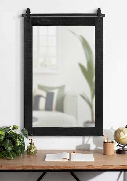 Kate and Laurel Cates Farmhouse Wall Mirror