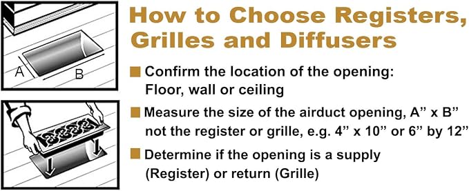 Decor Grates SPH414-NKL Floor Register, 4x14, Brushed Nickel Finish