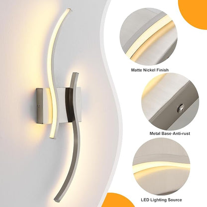 KARTOOSH Hardwired LED Vanity Lights for Bathroom | 1 Pack 23.6 Inch, 3CCT Dimmable, Waterproof, Rustproof, Bathroom Light Fixtures Over Mirror