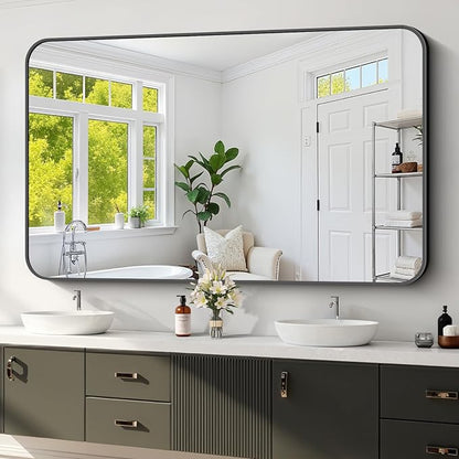 Koonmi Bathroom Wall Mirror,36x60 Inch Large Vanity Mirror for Over Sink