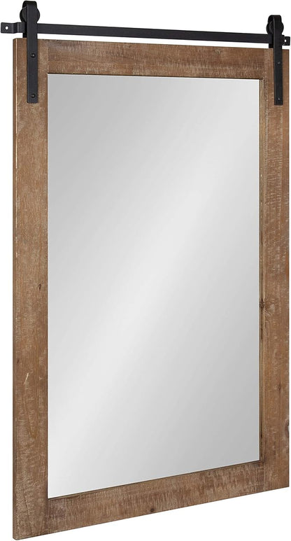 Kate and Laurel Cates Farmhouse Wall Mirror