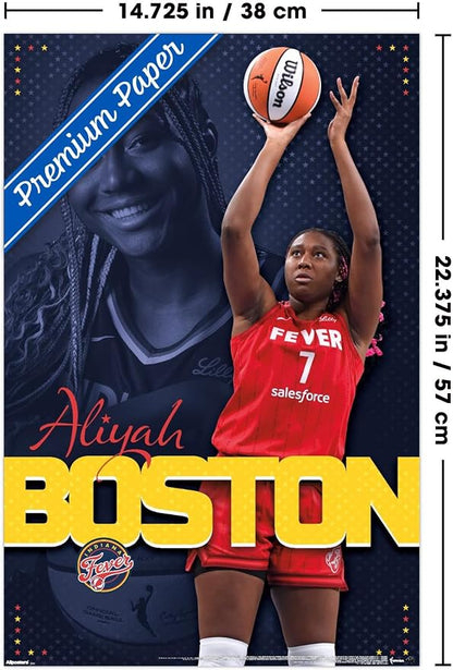 Trends International WNBA Indiana Fever - Aliyah Boston 25 Wall Poster, 22.4L x 14.7W, Premium Unframed Version