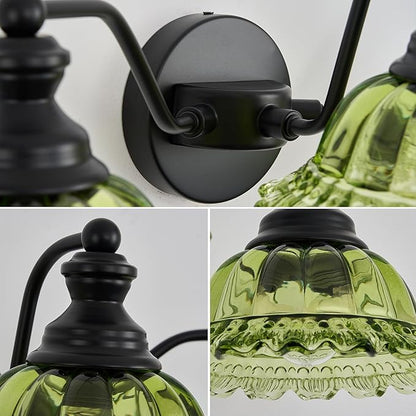 Green 3 Light Vanity Light Bathroom Light Modern Bathroom Light Fixtures