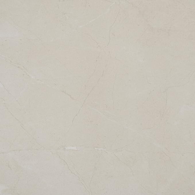 Daltile Perpetuo 12" X 12" Porcelain Marble Look Floor & Wall Tile in Polished Elegant Beige (13 pieces per carton) (12.22 sqft per carton)
