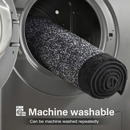 70x24 Long Bathroom Rugs Washable Non Slip, Dark Grey Bath Mat for Bathroom Floor Tub, Soft Absorbent Quick Dry Mats for Shower, Bathtub,Home Decor