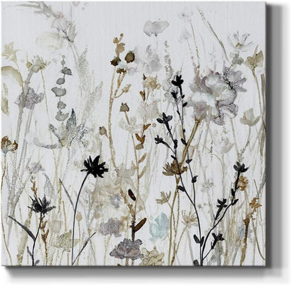 Renditions Gallery Wildflower Mist Wall Art, Premium Gallery Wrapped Canvas Decor, Ready to Hang, 40 in H x 40 in W, Made in America Print, AZS-WC24-19227-R-4040-MK