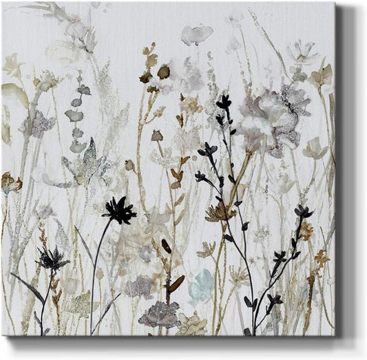 Renditions Gallery Wildflower Mist Wall Art, Premium Gallery Wrapped Canvas Decor, Ready to Hang, 40 in H x 40 in W, Made in America Print, AZS-WC24-19227-R-4040-MK