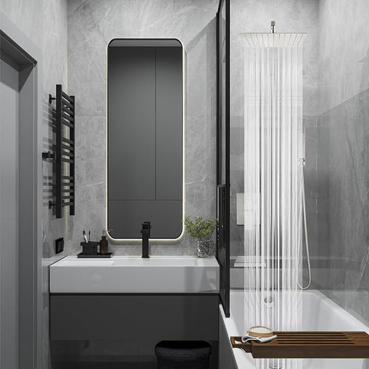 Midanya Rain Shower System with Tub Spout,Tub Shower Faucet Set with rainfall Shower Head and Handheld Spray,Wall Mount Tub Shower Combo Rough-in Valve Included,8 Inch Brushed Nickel