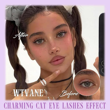 Wispy Lash Clusters Spiky Eyelash Clusters Left & Right Cluster Eyelashes Extensions Cat Eye Lashes Clusters 8-16mm Individual Lash Extension DIY by Wtvane