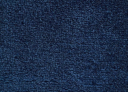 Garland Rug Traditional Nylon Washable Navy 3 Bath Rugs (17" X 24", 21" X 34", 21" X 34") - Soft, Absorbent, and Stylish for Your Bathroom