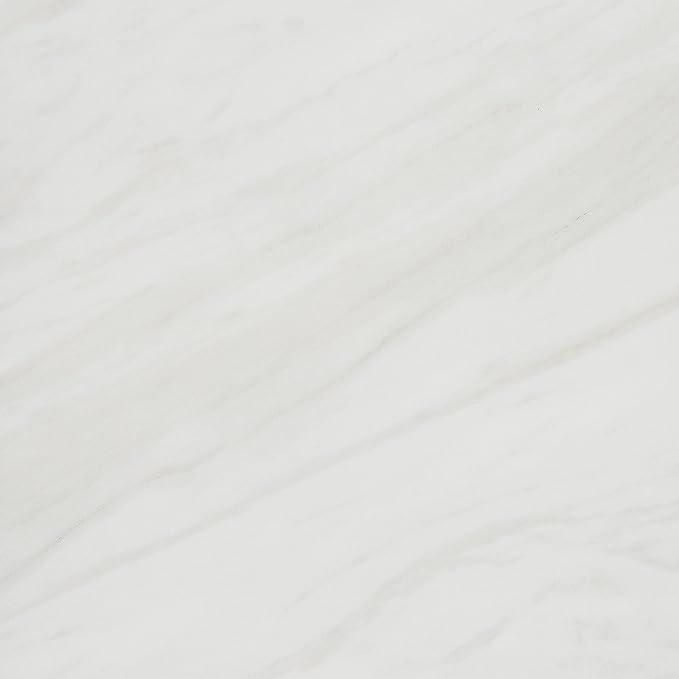 Daltile Perpetuo 24" X 24" Porcelain Marble Look Floor Tile in Matte Timeless White (4 pieces per carton) (15.20 sqft per carton)