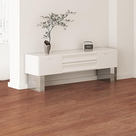 VEVOR Self Adhesive Vinyl Floor Tiles 36x6 inch, 36 Tiles 2.5mm Thick Peel & Stick Tile 54 Sq.Ft, Deep Brown Wood Grain DIY Flooring for Kitchen Dining Room Bedrooms & Bathrooms, Easy for Home Decor