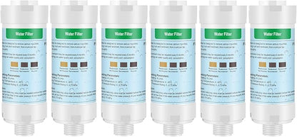 iliD Bidet Seats Water Filter Fits all 1/2" standard connection Set of 6 (6PCS)