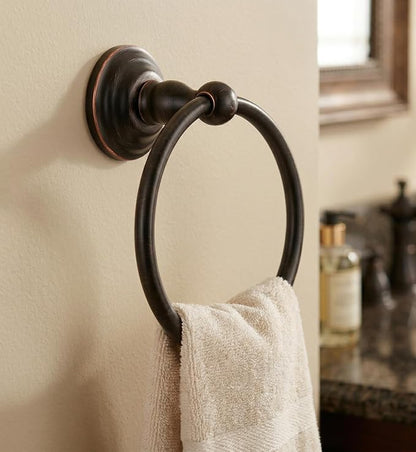 Designers Impressions® 800 Series Oil Rubbed Bronze Towel Ring