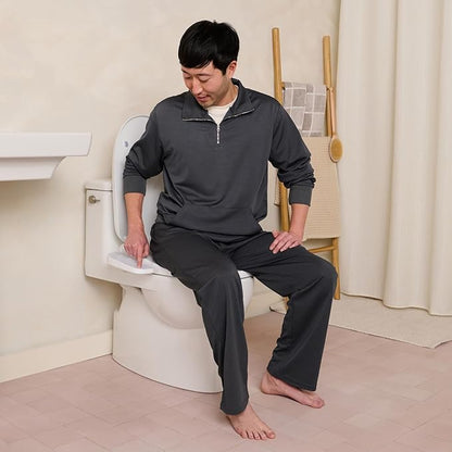 TUSHY Cloud Electronic Bidet Heated Toilet Seat | Instant Warm Water, Adjustable Air Dryer, Soft Close Lid and Seat & Night Light (Self Cleaning Nozzle and Water Filter), Elongated