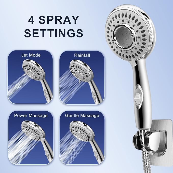 Shower Head Sink - Faucet Bathtub, Hose Sprayer Attachment with 9 Adapters | 79" Hose for Hair Washing, Pet Dog Rinse & Baby Bath, ON/OFF Extension for Tub Faucet, Utility Sink, Laundryroom, Garden