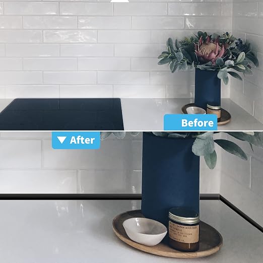 Art3d 10 ft Peel and Stick Flexible Molding Trim for Wall Tile Edge, Black | Durable, Waterproof, Oil-Proof, Superior Adhesive, Useful, Easy to Clean, Ideal for Mirror Edges, Accent Walls, Backsplashes
