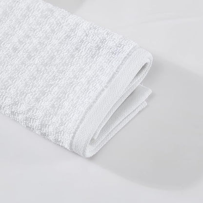 Tommy Bahama - Washcloths, Soft & Absorbent Cotton Towels, Low Linting & Fade Resistant, Oeko-Tex Certified (Northern Pacific White, 12 Piece)