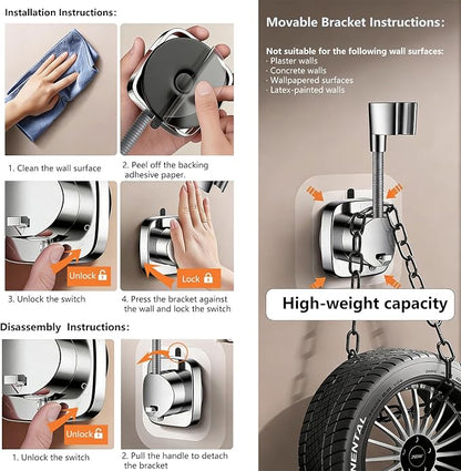 Filtered Shower Head with Handheld, High Pressure 6-Mode Water Softener for Hard Water, 12 Replacement Filters, 75" Anti-Burst Extra Long Hose & Adjustable Bracket for Healthier Skin and Hair