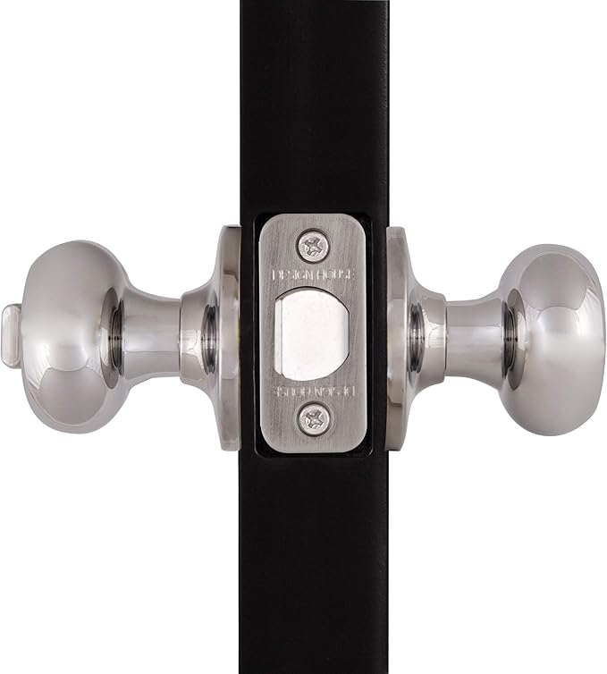 Design House 779025 Cambridge Keyed Entry Door Knob Polished Chrome