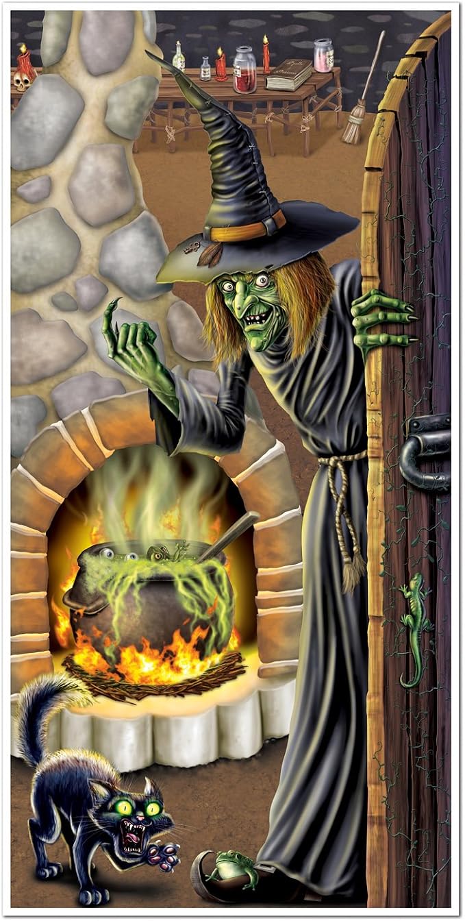 Beistle Witch Brew Door Cover