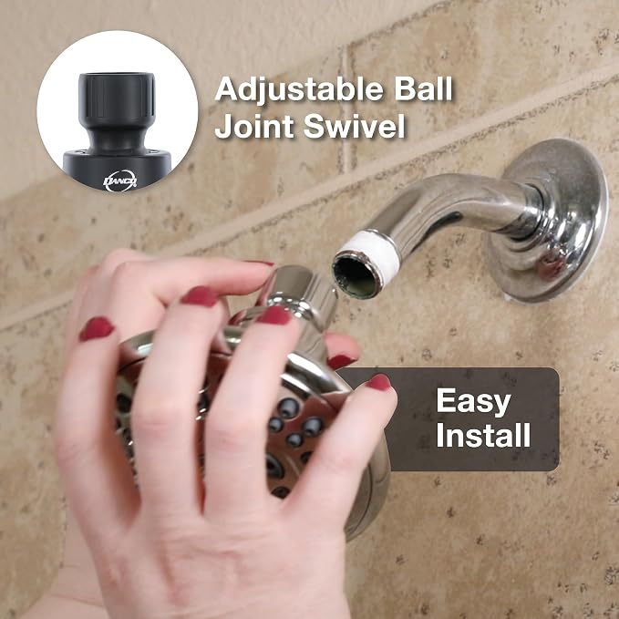 Danco Matte 5 Settings Showerhead 1.8 gpm