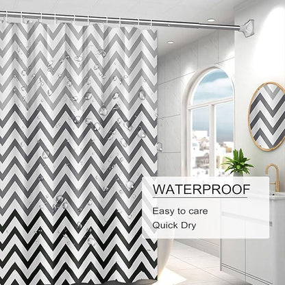 Shower Curtain Liner, 4G PEVA Shower Liner, Plastic Peva Waterproof Shower Curtains, 72x72 inch with Grommet Holes 3 Magnetic Weights