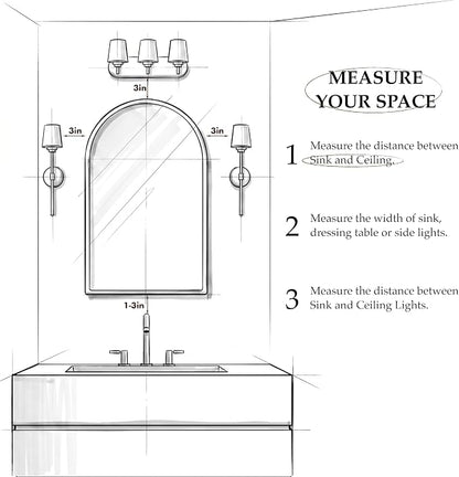 FKWin Bathroom Medicine Cabinet with Mirror, Wall-Mounted, 16x30 Inch | Medicine Cabinet Mirror, Small Apartment Bathrooms, Space-Saving Storage, Easy Organization , Elegant Bathroom Upgrade