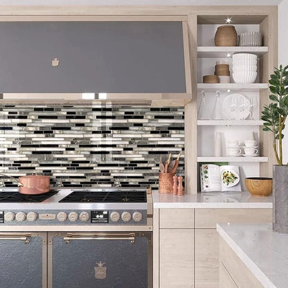 Livebor Backsplash Peel and Stick Wallpaper Kitchen Wallpaper17.7” x 196.8” | Kitchen Contact Paper Peel and Stick Wallpaper Backsplash Wallpaper Countertops Waterproof Wall Paper for Bathroom Tile Vinyl